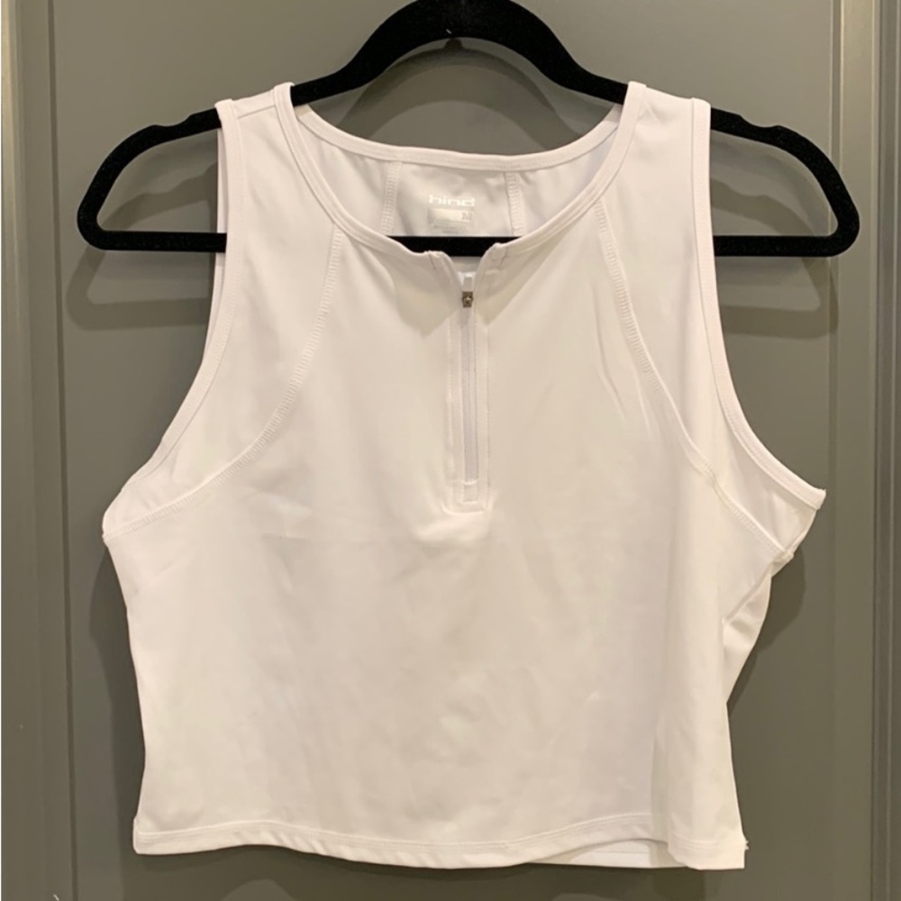 White tank top/crop top